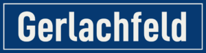 Straßenschild Gerlachfeld