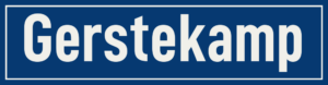 Straßenschild Gerstekamp