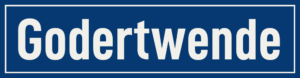 Straßenschild Godertwende