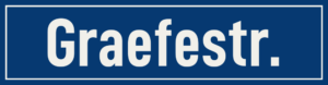 Straßenschild Graefestraße