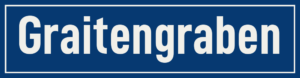 Straßenschild Graitengraben