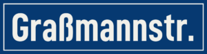 Straßenschild Graßmannstraße