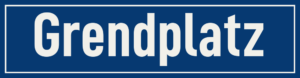 Straßenschild Grendplatz