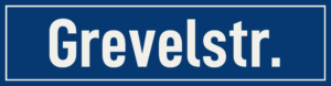Straßenschild Grevelstraße