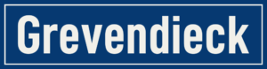 Straßenschild Grevendieck