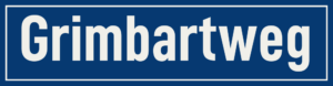 Straßenschild Grimbartweg