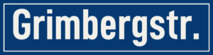 Straßenschild Grimbergstraße