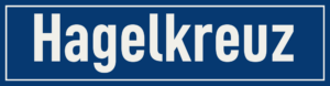 Straßenschild Hagelkreuz
