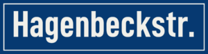 Straßenschild Hagenbeckstraße