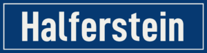Straßenschild Halferstein