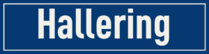 Straßenschild Hallering