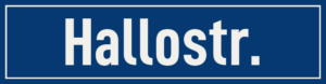 Straßenschild Hallostraße