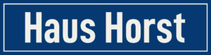 Straßenschild Haus Horst