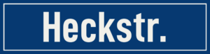 Straßenschild Heckstraße