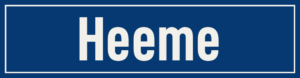 Straßenschild Heeme