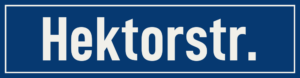 Straßenschild Hektorstraße