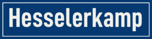 Straßenschild Hesselerkamp