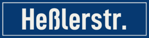 Straßenschild Heßlerstraße