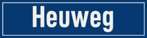 Straßenschild Heuweg