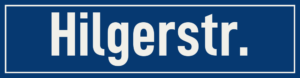 Straßenschild Hilgerstraße