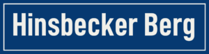 Straßenschild Hinsbecker Berg