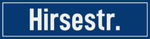 Straßenschild Hirsestraße