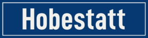 Straßenschild Hobestatt