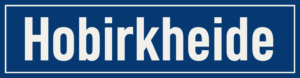 Straßenschild Hobirkheide