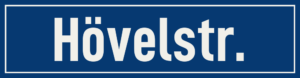 Straßenschild Hövelstraße