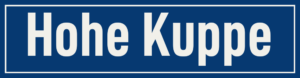 Straßenschild Hohe Kuppe