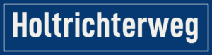 Straßenschild Holtrichterweg