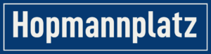 Straßenschild Hopmannplatz