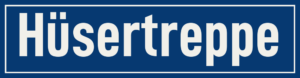 Straßenschild Hüsertreppe