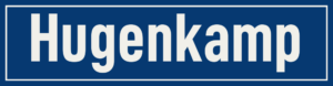 Straßenschild Hugenkamp