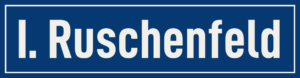 Straßenschild I. Ruschenfeld
