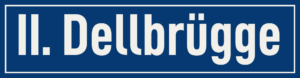 Straßenschild II. Dellbrügge