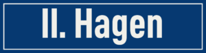 Straßenschild II. Hagen