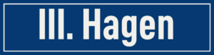 Straßenschild III. Hagen