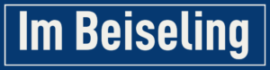 Straßenschild Im Beiseling