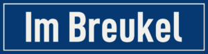 Straßenschild Im Breukel