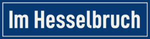 Straßenschild Im Hesselbruch