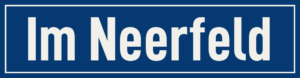 Straßenschild Im Neerfeld