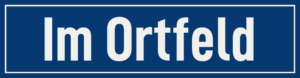 Straßenschild Im Ortfeld