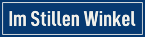 Straßenschild Im Stillen Winkel