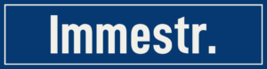 Straßenschild Immestraße