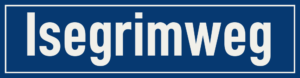 Straßenschild Isegrimweg