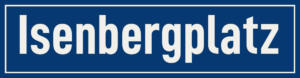 Straßenschild Isenbergplatz