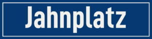 Straßenschild Jahnplatz
