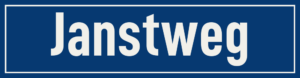 Straßenschild Janstweg