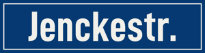 Straßenschild Jenckestraße